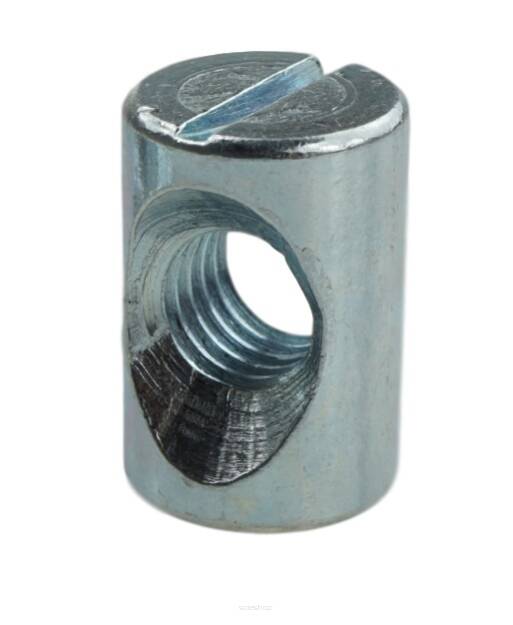 M8 X 18 MM SLOTTED CROSS BARREL NUT