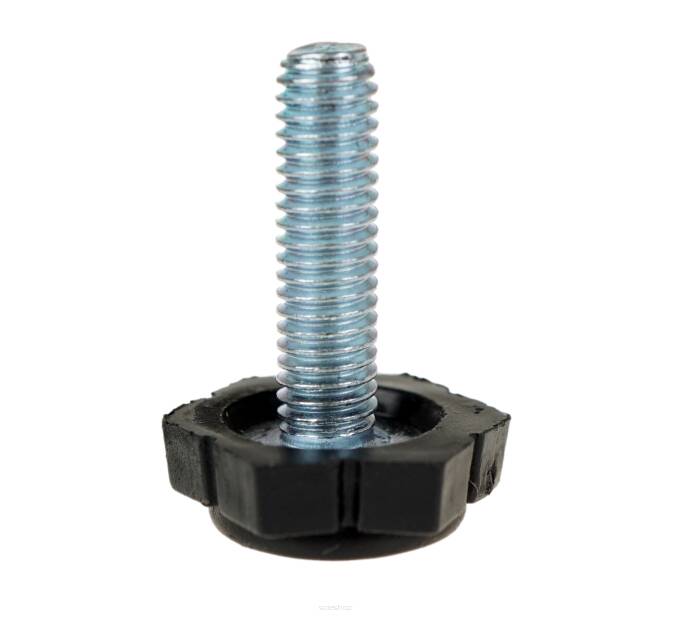 ADJUSTABLE FOOT M6 WITH HEX BASE
