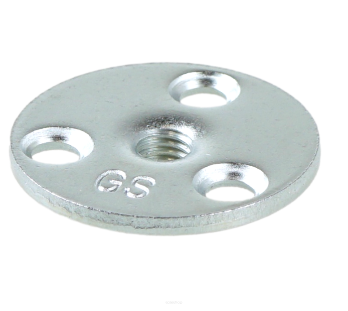 MOUNTING PLATE Ø 40 MM WITH M8 THREAD